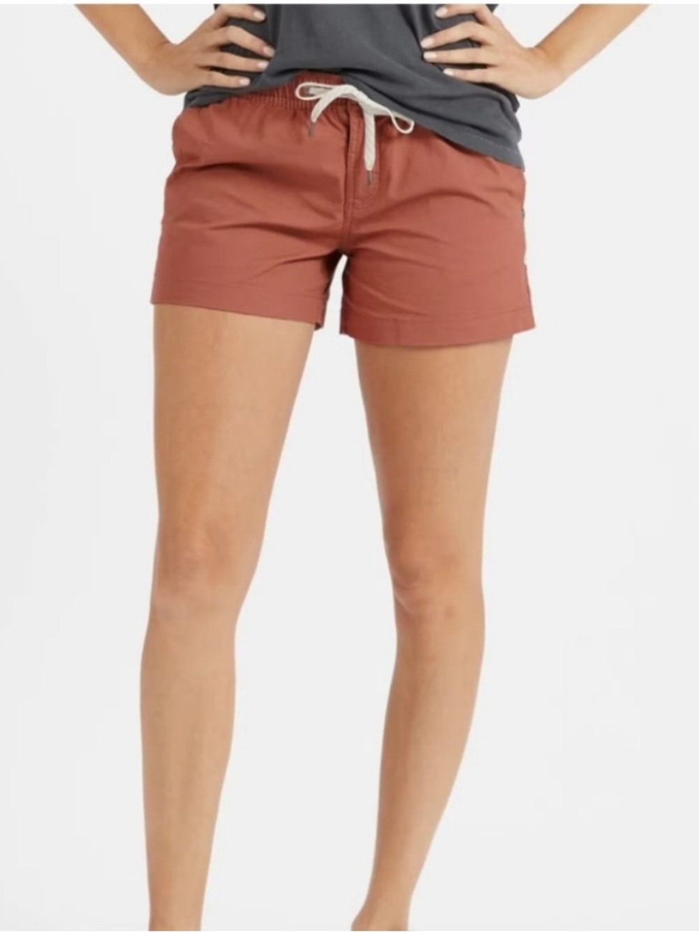 Vuori Womens Ripstop Shorts Copper Size Small